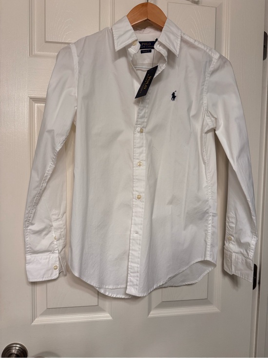 Polo Ralph Lauren Tops - Polo by Ralph Lauren White Long-Sleeve Button-Down Shirt